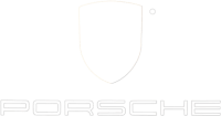 porsche white logo